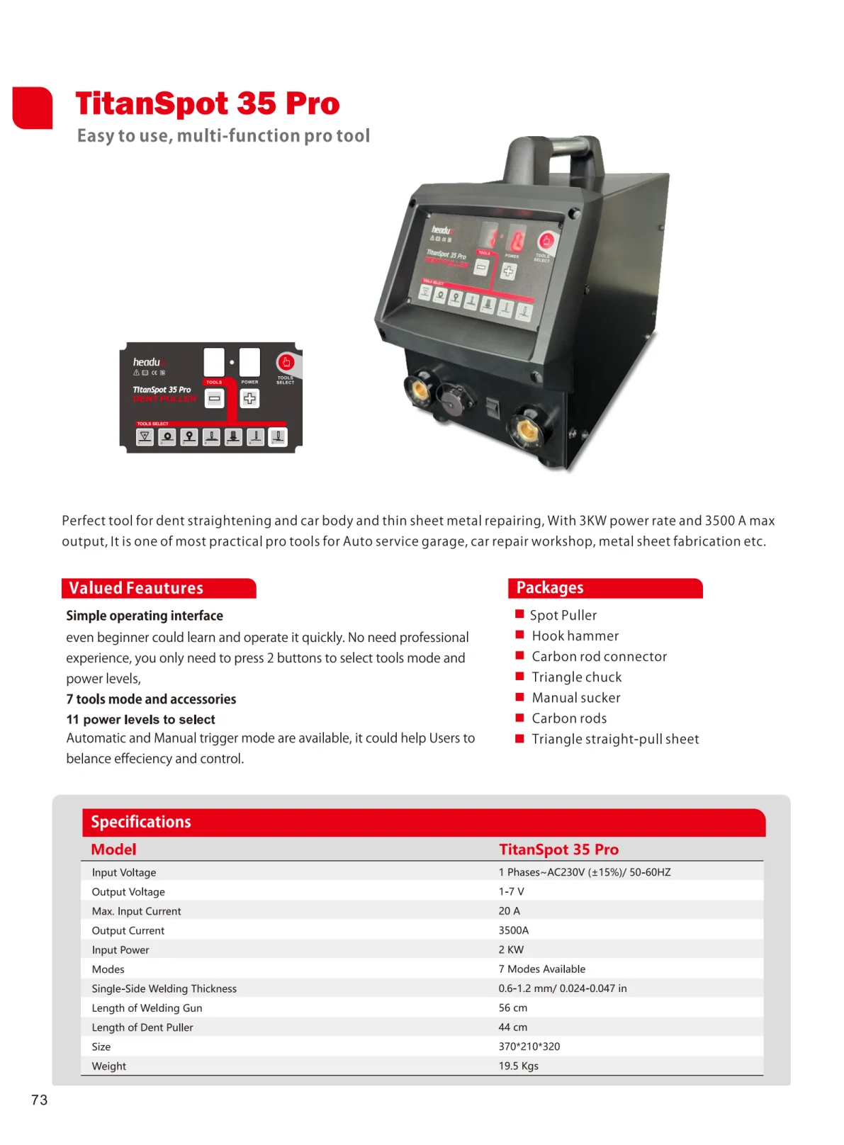 HEADUX Product Catalogue 2025 - page 76 of 78