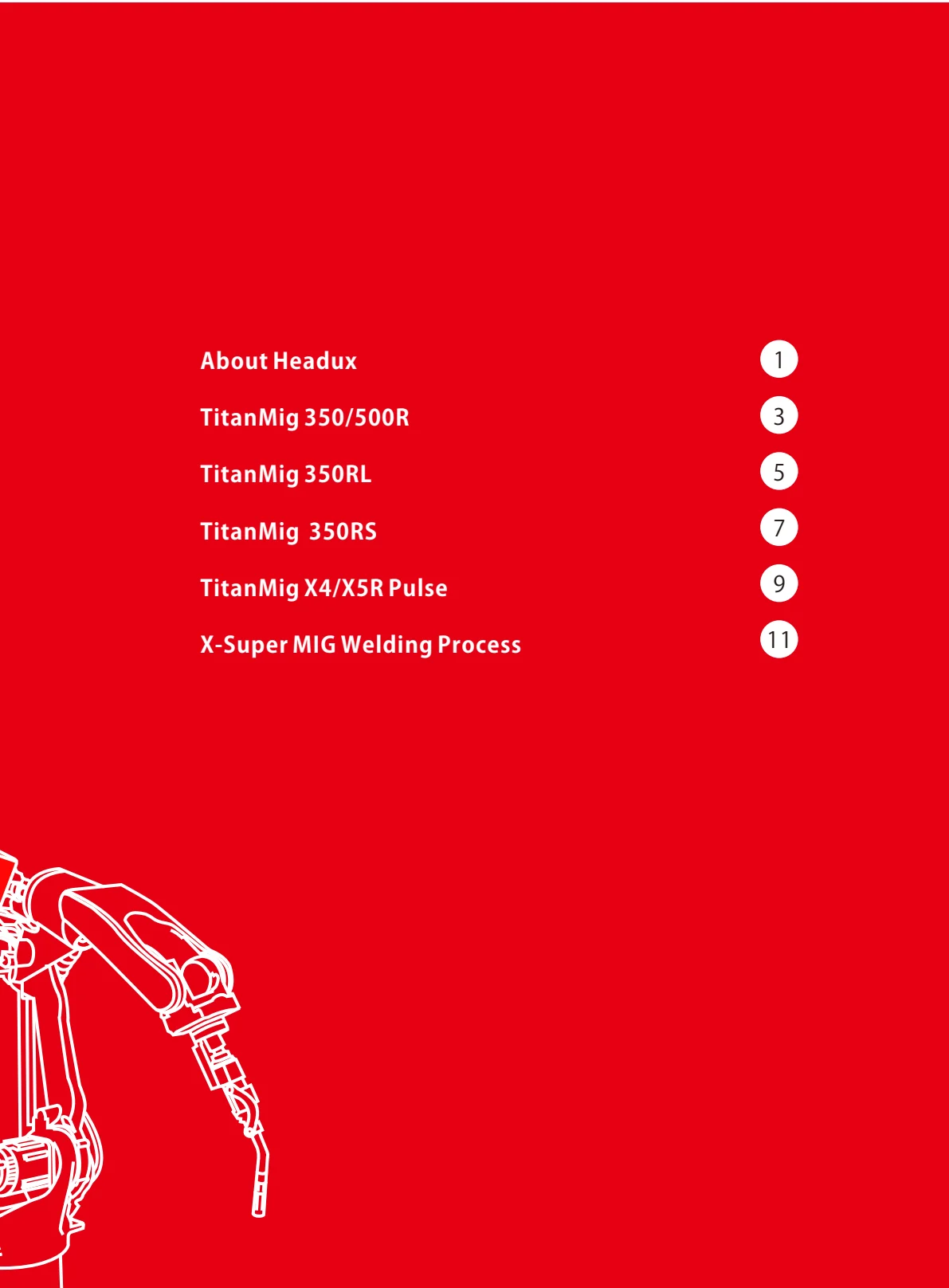 HEADUX Robotic Welding Catalogue 2024 - page 3 of 16