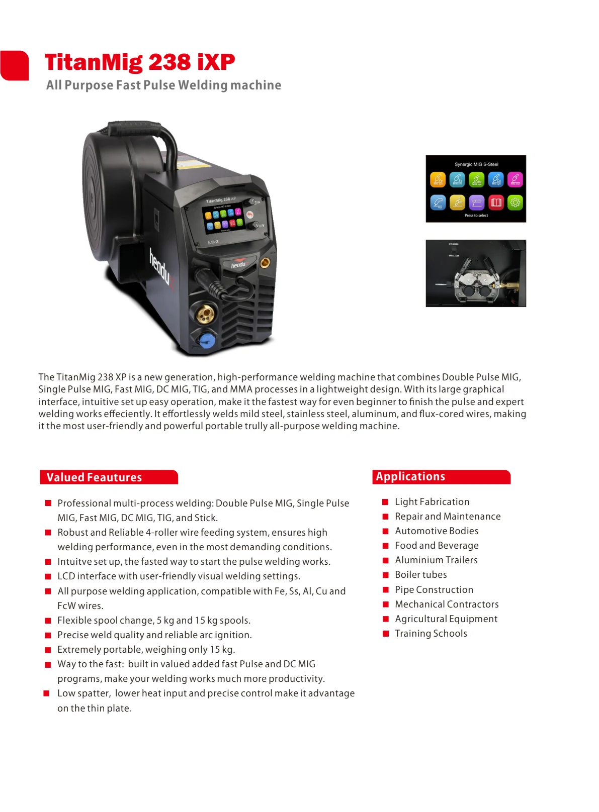 TitanMig 238 iXP Product Catalogue - March 2025 Archive - page 2 of 4