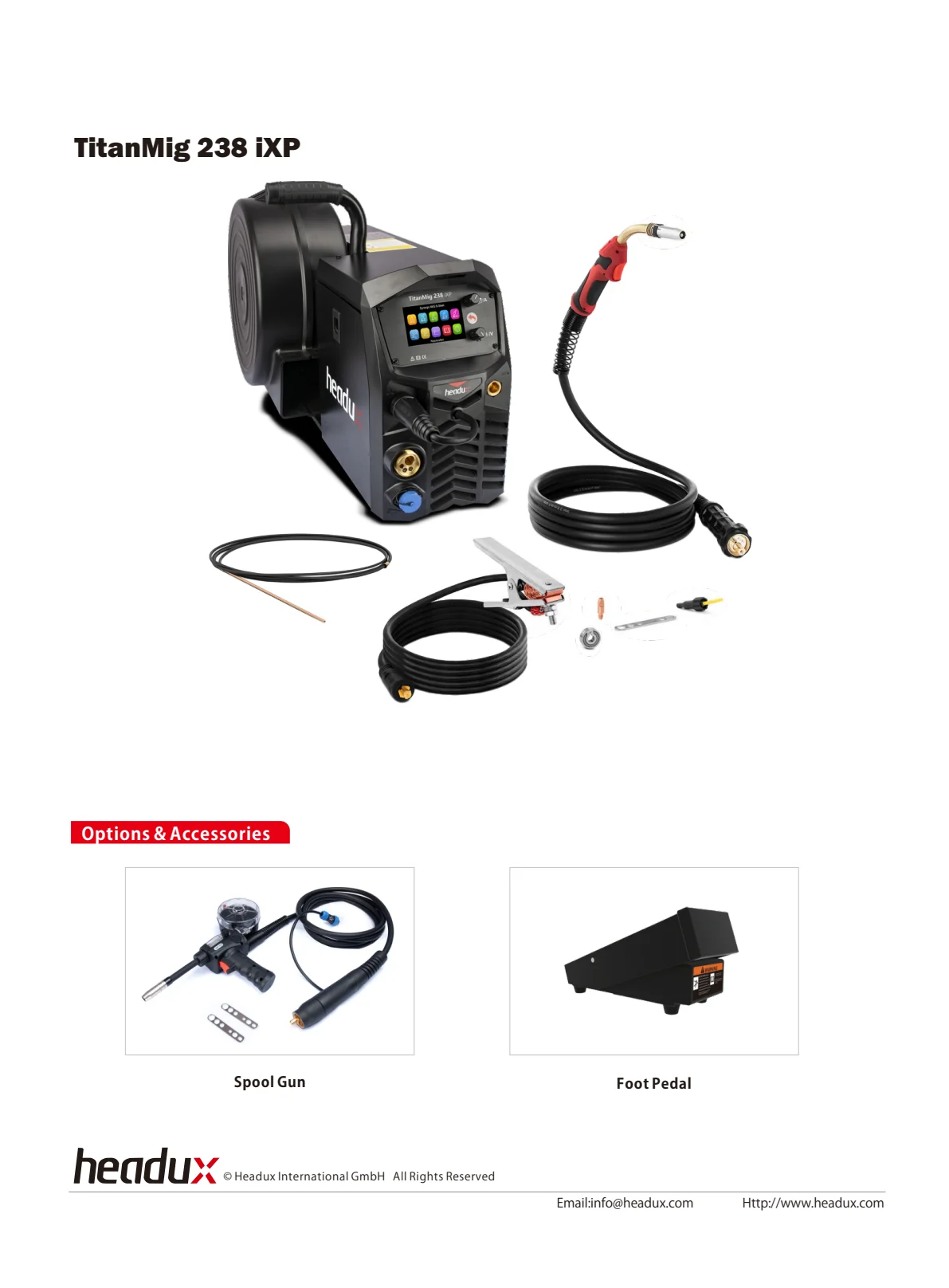 TitanMig 238 iXP Product Catalogue - March 2025 Archive - page 4 of 4