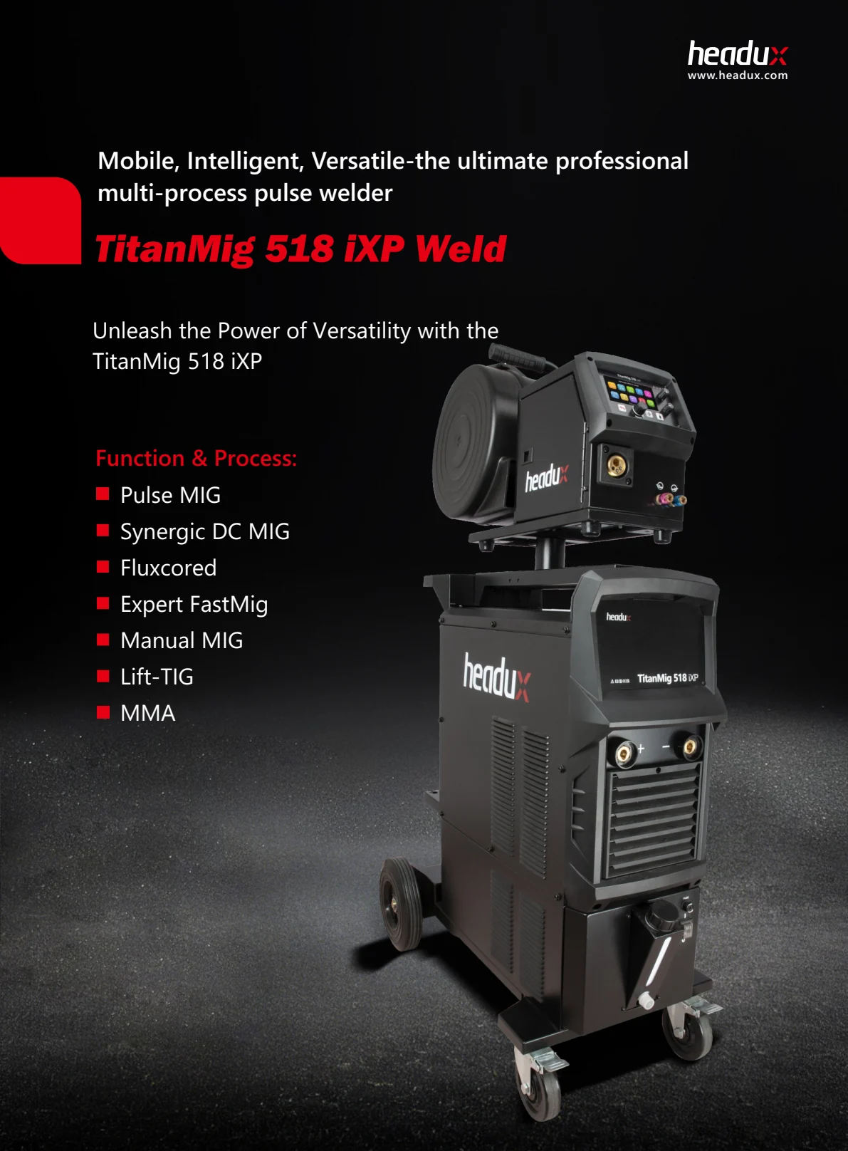 Cover of TitanMig 518 iXP Product Catalogue